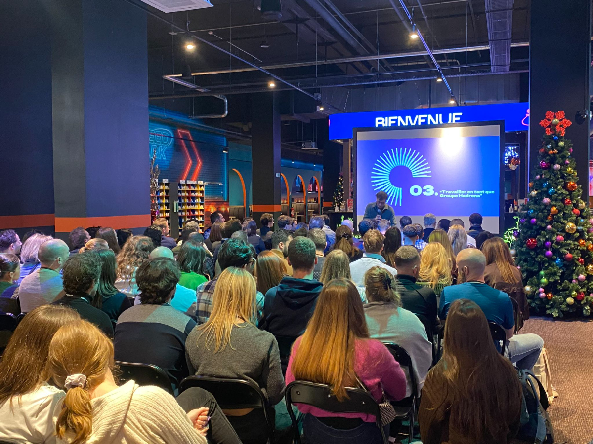 Groupe de salariés bénévoles